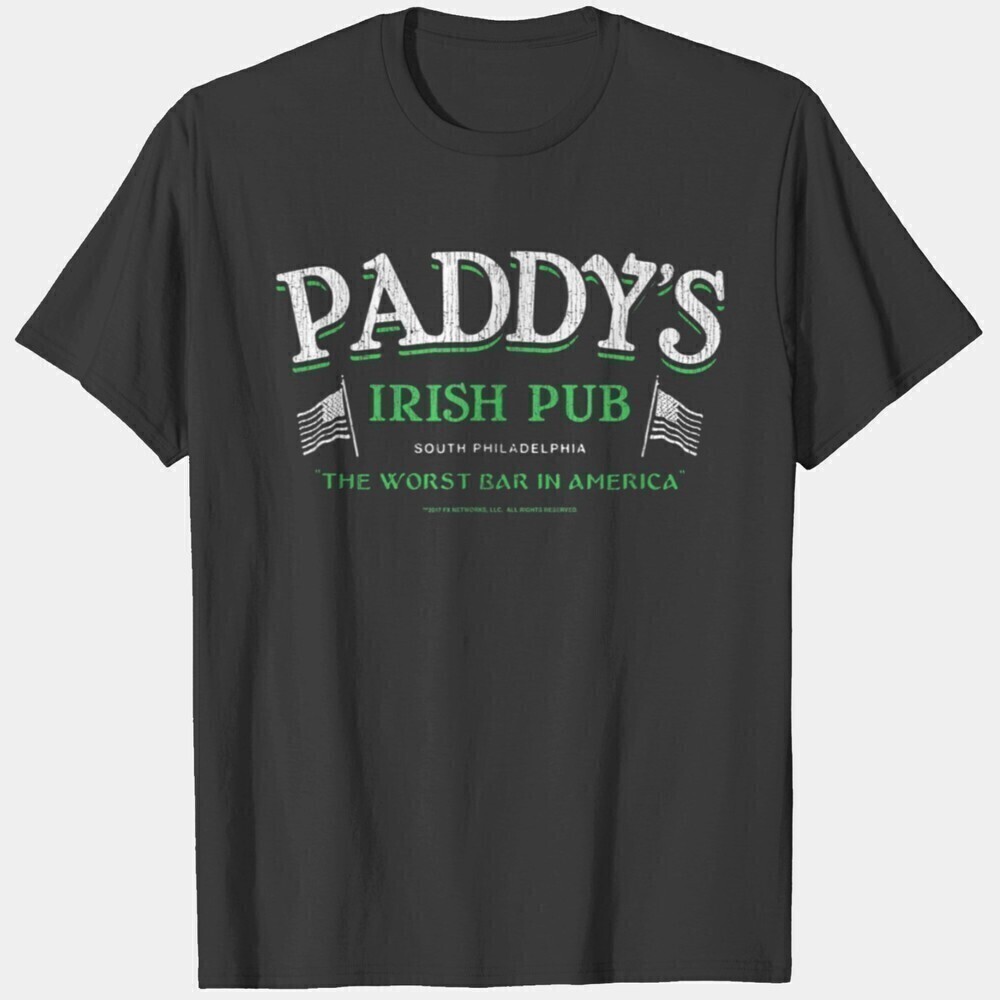 Always Sunny In Philadelphia Paddys Irish Pub Christmas Tee Fun Graphic Shirt